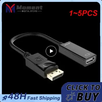 1-5 шт. совместимый с HDMI кабель для передачи HD-изображения DisplayPort small shell DP-совместимый с HDMI кабель для передачи видео 4 К 60 Гц