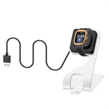 3 Зарядных устройства Для умных часов ForFitbit Sense, Беспроводной USB-кабель С металлической подставкой для зарядки, док-станция, аксессуары для умных часов