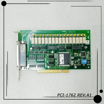 PCI-1762 REV.A1 для платы Advantech с 16-канальным изолированным цифровым входом и 16-канальным релейным выходом