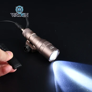 WADSN Airsoft Weaponlight M300 M300B Mini Scout Light Охотничий Металлический светодиодный Фонарик Подходит Для Винтовки AR15 M4 M16 M300C Lanterna Torch