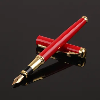Авторучка с металлическими чернилами, канцелярские принадлежности с пером 0,5 мм, высококачественные ручки, подходящие для подарка людям с индивидуальным логотипом