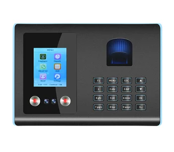 Биометрические часы с отпечатками пальцев, устройство для распознавания лиц, TFT ЖК-дисплей, USB система контроля отпечатков пальцев