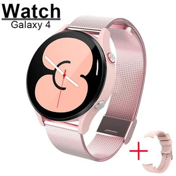 для Samsung Galaxy Watch 4 Smartwatch Мужчины Женщины Полный сенсорный экран IP68 Водонепроницаемый Температура тела Пользовательский циферблат Смарт-часы 2023