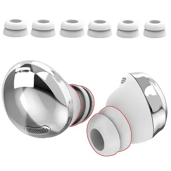 Замена ушных вкладышей для Pro, 3 пары ушных вкладышей, сменные съемные вкладыши, нескользящие мягкие ушные вкладыши, улучшающие прослушивание звука