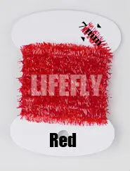 Красный цвет, 20 карт из синели ледяного кактуса, Вязание мух, Джиг, Изготовление приманок, Рыбалка