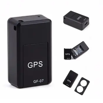 Мини GF-07 GPS Длительное время ожидания Магнитный SOS трекер Локаторное устройство Диктофон для автомобиля/Система определения местоположения автомобиля/человека