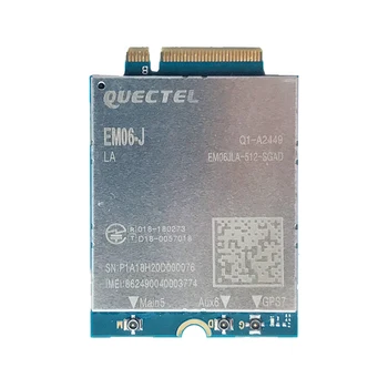 Модуль форм-фактора Quectel EM06-J LTE Cat6 EM06JLA-512-SGAD FDD-LTE /TDD-LTD 300 Мбит/с B1/B3 /B8/B18/B19/B26/B28/B41 M.2 для Японии
