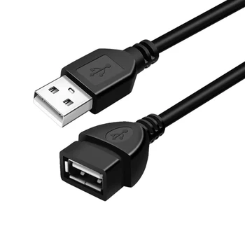 Новый удлинительный кабель USB 2.0 Для передачи данных от мужчины к женщине, кабель для жесткого диска U