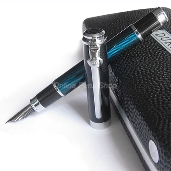 Перьевая ручка DF872 из углеродного волокна Duke с металлическим наконечником M 0,5 мм