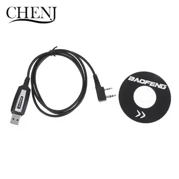 Портативный USB-кабель Для Программирования Двухканальной Рации Baofeng BF-888S UV-5R UV-82 Водонепроницаемый