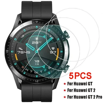 Протектор экрана из закаленного Стекла с Защитой от Царапин 9H Smartwatch Защитное Стекло для Huawei Watch GT 2 Pro/GT 2/GT Screen Protector