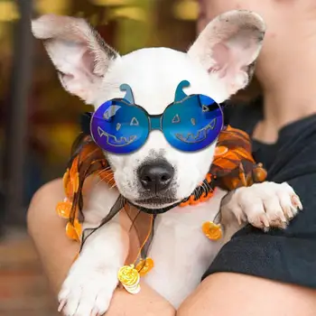 Удобные солнцезащитные очки для собак, стильные солнцезащитные очки для собак, Ветрозащитная, противотуманная, УФ-защита для кошек мелких и средних пород